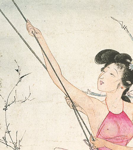 珠海-胡也佛的仕女画和最知名的金瓶梅秘戏图